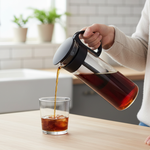 Mizudashi Cold Brew Coffee Maker - Black, 1000ml