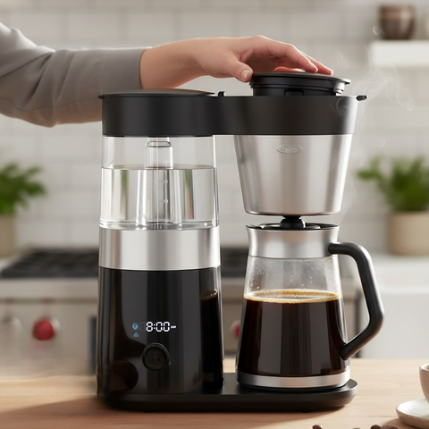 OXO Barista Brain 9-Cup Coffee Maker - Black/Silver