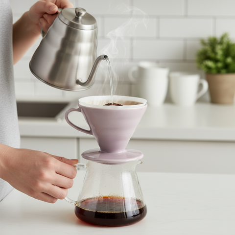 V60 Ceramic Coffee Dripper 02 - Dune