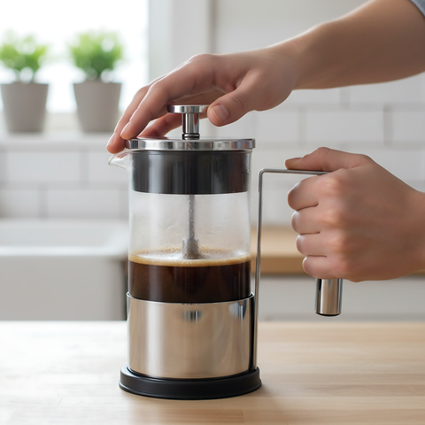 Yama Glass 2 Cup Coffee/Tea French Press - 8oz