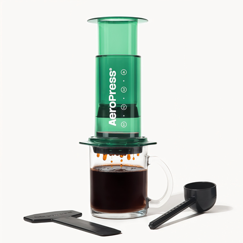 AeroPress Coffee Maker - Clear & Colors