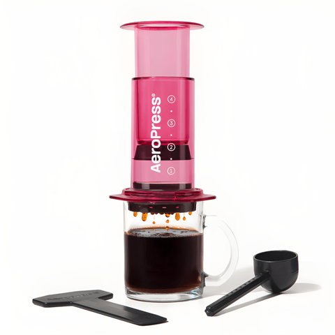 AeroPress Coffee Maker - Clear & Colors