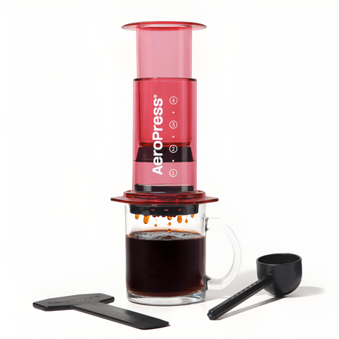 AeroPress Coffee Maker - Clear & Colors