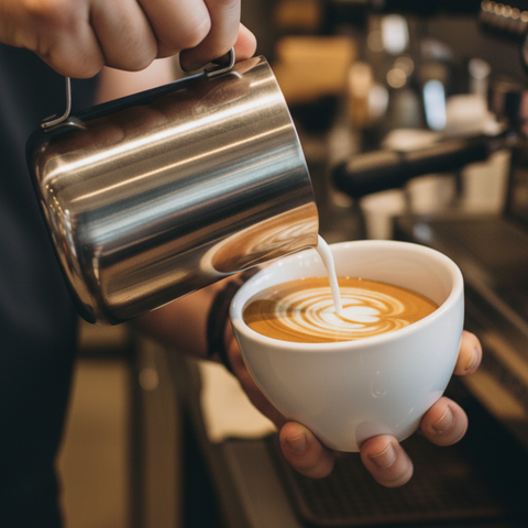 Barista Basics Frothing Pitcher 32oz - Silver