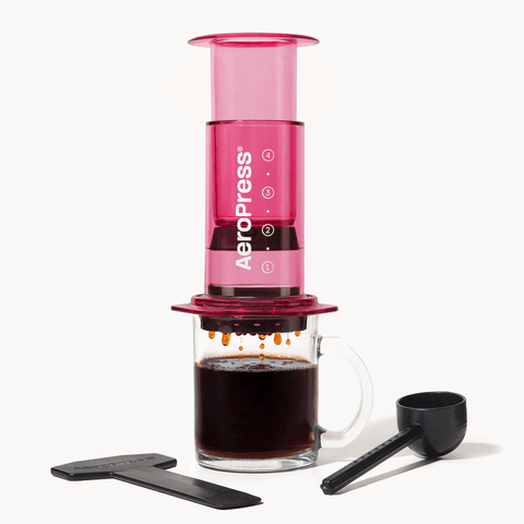 AeroPress Coffee Maker - Clear & Colors