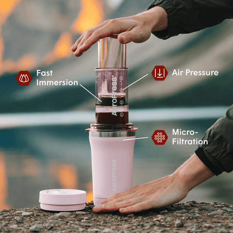 AeroPress Coffee Maker - Go Plus